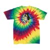 Youth Multi-Color Spiral Tie-Dyed T-Shirt Thumbnail