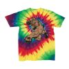 Youth Multi-Color Spiral Tie-Dyed T-Shirt Thumbnail
