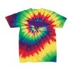 Youth Multi-Color Spiral Tie-Dyed T-Shirt Thumbnail
