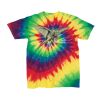 Youth Multi-Color Spiral Tie-Dyed T-Shirt Thumbnail