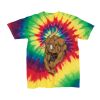 Youth Multi-Color Spiral Tie-Dyed T-Shirt Thumbnail
