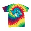 Youth Multi-Color Spiral Tie-Dyed T-Shirt Thumbnail