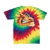 Youth Multi-Color Spiral Tie-Dyed T-Shirt Thumbnail