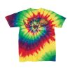 Youth Multi-Color Spiral Tie-Dyed T-Shirt Thumbnail