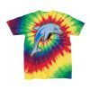 Youth Multi-Color Spiral Tie-Dyed T-Shirt Thumbnail