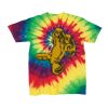 Youth Multi-Color Spiral Tie-Dyed T-Shirt Thumbnail