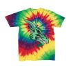 Youth Multi-Color Spiral Tie-Dyed T-Shirt Thumbnail