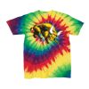 Youth Multi-Color Spiral Tie-Dyed T-Shirt Thumbnail