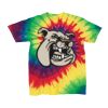 Youth Multi-Color Spiral Tie-Dyed T-Shirt Thumbnail