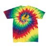 Youth Multi-Color Spiral Tie-Dyed T-Shirt Thumbnail
