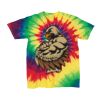 Youth Multi-Color Spiral Tie-Dyed T-Shirt Thumbnail