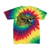 Youth Multi-Color Spiral Tie-Dyed T-Shirt Thumbnail