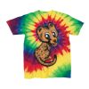 Youth Multi-Color Spiral Tie-Dyed T-Shirt Thumbnail
