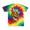 Youth Multi-Color Spiral Tie-Dyed T-Shirt Thumbnail