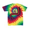 Youth Multi-Color Spiral Tie-Dyed T-Shirt Thumbnail