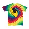 Youth Multi-Color Spiral Tie-Dyed T-Shirt Thumbnail