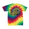 Youth Multi-Color Spiral Tie-Dyed T-Shirt Thumbnail