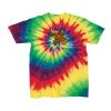 Youth Multi-Color Spiral Tie-Dyed T-Shirt Thumbnail