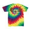 Youth Multi-Color Spiral Tie-Dyed T-Shirt Thumbnail