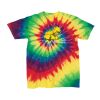 Youth Multi-Color Spiral Tie-Dyed T-Shirt Thumbnail
