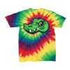 Youth Multi-Color Spiral Tie-Dyed T-Shirt Thumbnail