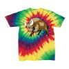 Youth Multi-Color Spiral Tie-Dyed T-Shirt Thumbnail
