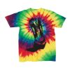 Youth Multi-Color Spiral Tie-Dyed T-Shirt Thumbnail