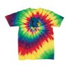 Youth Multi-Color Spiral Tie-Dyed T-Shirt Thumbnail