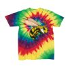 Youth Multi-Color Spiral Tie-Dyed T-Shirt Thumbnail