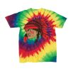 Youth Multi-Color Spiral Tie-Dyed T-Shirt Thumbnail