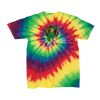 Youth Multi-Color Spiral Tie-Dyed T-Shirt Thumbnail