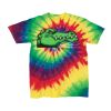 Youth Multi-Color Spiral Tie-Dyed T-Shirt Thumbnail