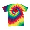 Youth Multi-Color Spiral Tie-Dyed T-Shirt Thumbnail