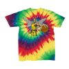 Youth Multi-Color Spiral Tie-Dyed T-Shirt Thumbnail