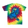 Youth Multi-Color Spiral Tie-Dyed T-Shirt Thumbnail