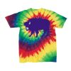 Youth Multi-Color Spiral Tie-Dyed T-Shirt Thumbnail