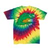Youth Multi-Color Spiral Tie-Dyed T-Shirt Thumbnail
