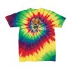 Youth Multi-Color Spiral Tie-Dyed T-Shirt Thumbnail