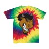 Youth Multi-Color Spiral Tie-Dyed T-Shirt Thumbnail