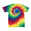 Youth Multi-Color Spiral Tie-Dyed T-Shirt Thumbnail