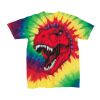 Youth Multi-Color Spiral Tie-Dyed T-Shirt Thumbnail