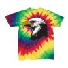 Youth Multi-Color Spiral Tie-Dyed T-Shirt Thumbnail
