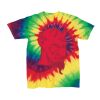 Youth Multi-Color Spiral Tie-Dyed T-Shirt Thumbnail
