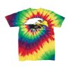 Youth Multi-Color Spiral Tie-Dyed T-Shirt Thumbnail