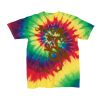 Youth Multi-Color Spiral Tie-Dyed T-Shirt Thumbnail