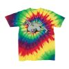 Youth Multi-Color Spiral Tie-Dyed T-Shirt Thumbnail