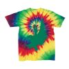 Youth Multi-Color Spiral Tie-Dyed T-Shirt Thumbnail