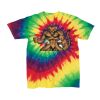 Youth Multi-Color Spiral Tie-Dyed T-Shirt Thumbnail