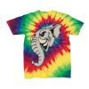 Youth Multi-Color Spiral Tie-Dyed T-Shirt Thumbnail