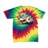 Youth Multi-Color Spiral Tie-Dyed T-Shirt Thumbnail